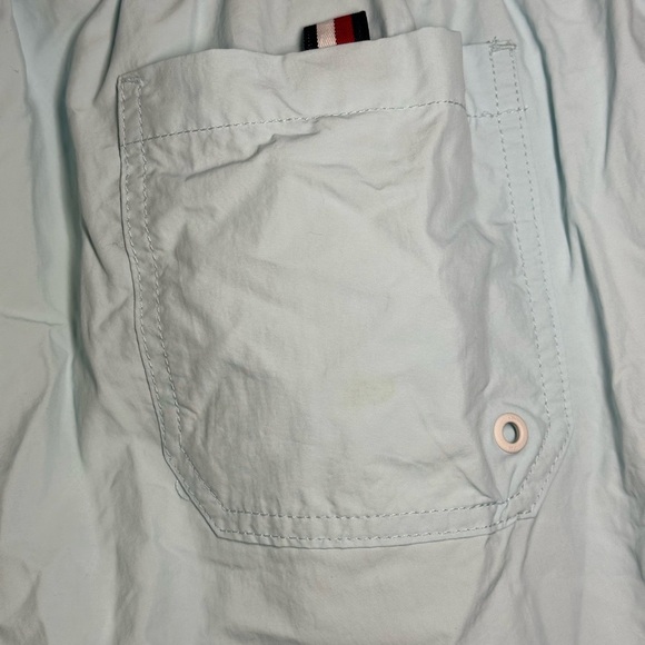 NWT Tommy Hilfiger Men’s Swim Trunks Short Maillot Breezy Blue Size Large - Picture 4 of 5